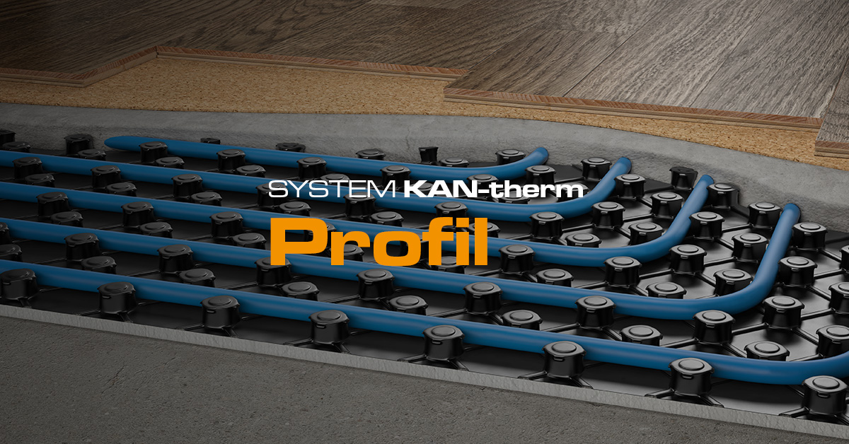 Soojus taldade all: süsteemiga KAN-therm Profil tehtud põrandakütte eelised ja mugavus